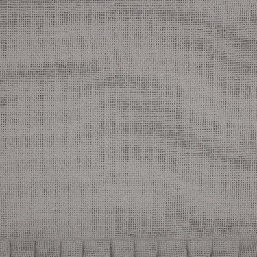 Burlap Dove Grey Standard Sham w/ Fringed Ruffle 21x27 VHC Brands - The Fox Decor
